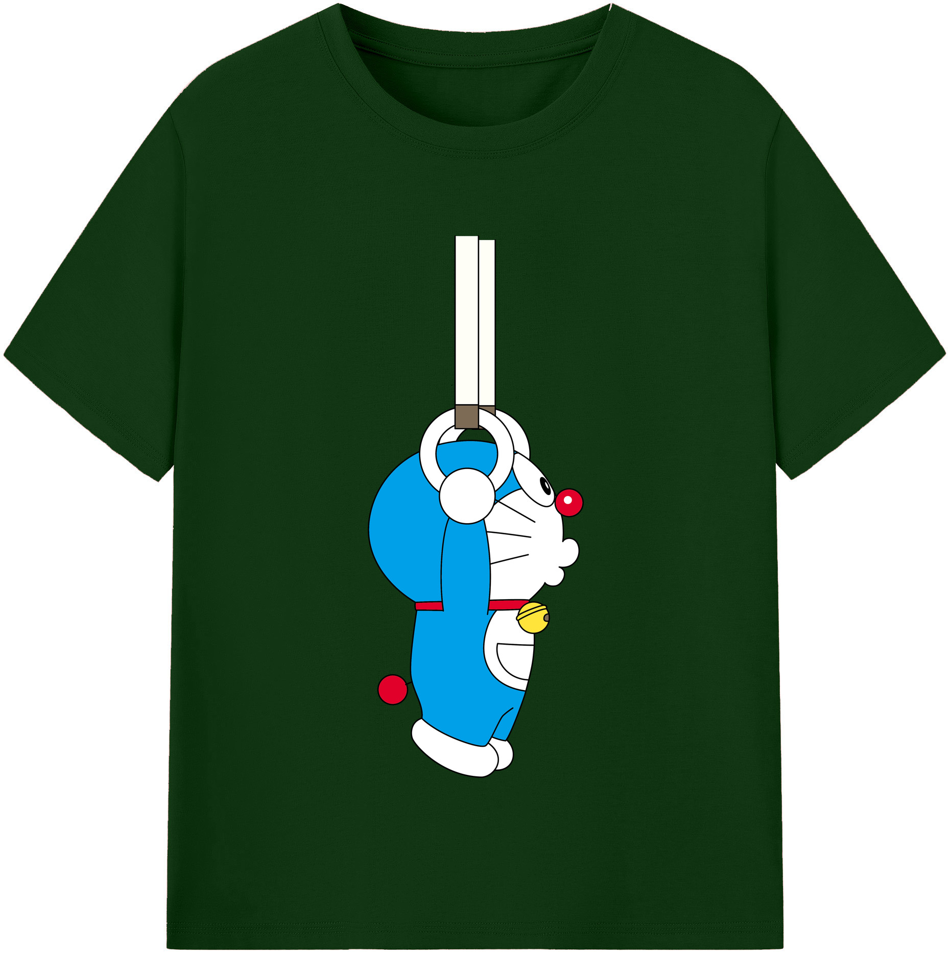 （画像用） ドラえもん Doraemon 綿100％半袖Tシャツ（フロントプリント）